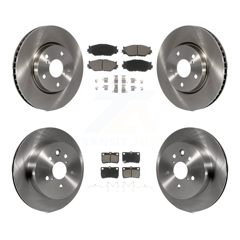 [Front+Rear] 2010-2013 Lexus IS250 C Premium OE Brake Kit & Ceramic Pads For Max Braking