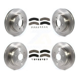 [Front+Rear] 2016-2022 Nissan TITAN XD Premium OE Brake Rotors & Ceramic Pads Kit For Max Braking