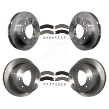 Charger l'image dans la galerie, Kit de plaquettes de frein en céramique, Rotors de frein à disque avant et arrière, pour Chevrolet Silverado 3500 HD GMC 