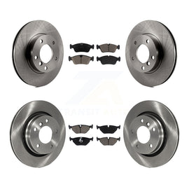 Kit de rotors de frein à disque avant et arrière et plaquettes en céramique pour BMW 328i 328is 1998 – 1998 