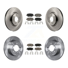 Load image into Gallery viewer, Front Rear Disc Brake Rotors And Ceramic Pads Kit For Hyundai Azera