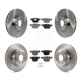 Front Rear Disc Brake Rotors And Ceramic Pads Kit For BMW X5 X6