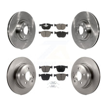 Charger l'image dans la galerie, [Front+Rear] 2009 BMW X6 xDrive35i From 10 08 Premium OE Brake Rotors &amp; Ceramic Pads Kit For Max Braking