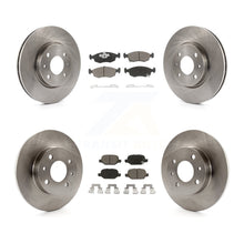 Load image into Gallery viewer, Front Rear Disc Brake Rotors And Ceramic Pads Kit For Fiat 500