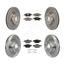 Charger l'image dans la galerie, [Front+Rear] 2010-2011 Mercedes-Benz E550 Coupe Premium OE Brake Rotors &amp; Ceramic Pads Kit For Max Braking