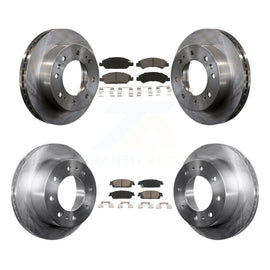 Front Rear Disc Brake Rotors And Ceramic Pads Kit For Chevrolet Suburban