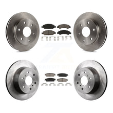 Charger l&#39;image dans la galerie, Front Rear Brake Rotor Ceramic Pad Kit For 2007 GMC Sierra 1500 Disc rear brakes