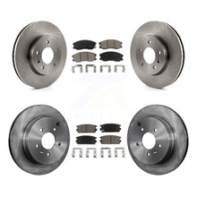 Charger l&#39;image dans la galerie, Front Rear Brake Rotors Ceramic Pad Kit For Chevrolet Equinox Saturn Vue Captiva