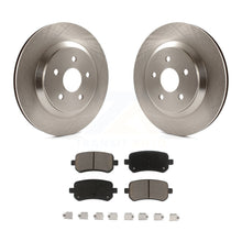 Charger l&#39;image dans la galerie, Rear Brake Rotors &amp; Ceramic Pad Kit For 2004-2007 Ford Freestar Mercury Monterey