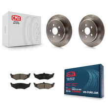 Charger l'image dans la galerie, Rear Disc Brake Rotors And Ceramic Pads Kit For Chrysler PT Cruiser Dodge Neon