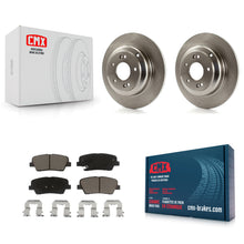 Load image into Gallery viewer, Rear Disc Brake Rotors And Ceramic Pads Kit For Hyundai Genesis Coupe