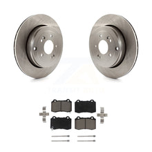 Load image into Gallery viewer, Rear Disc Brake Rotors And Ceramic Pads Kit For Hyundai Genesis Coupe