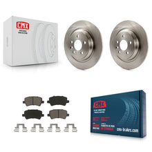 Load image into Gallery viewer, Rear Brake Rotors &amp; Ceramic Pad Kit For Volvo S60 XC70 S80 V60 Cross Country V70