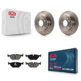 Rear Disc Brake Rotors And Ceramic Pads Kit For Saab 9-5