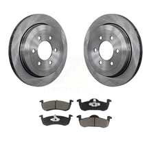 Charger l&#39;image dans la galerie, Rear Brake Rotor Ceramic Pad Kit For 2007-2017 Ford Expedition Lincoln Navigator