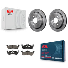Charger l'image dans la galerie, Rear Brake Rotor Ceramic Pad Kit For 2007-2017 Ford Expedition Lincoln Navigator