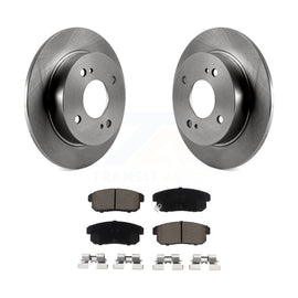 Rear Disc Brake Rotors And Ceramic Pads Kit For Nissan Sentra INFINITI G20