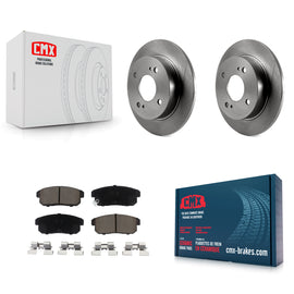 Rear Disc Brake Rotors And Ceramic Pads Kit For Nissan Sentra INFINITI G20