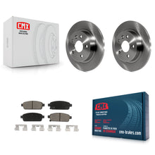Load image into Gallery viewer, Rear Brake Rotor And Ceramic Pad Kit For Chevrolet Cruze Sonic Buick Encore Trax
