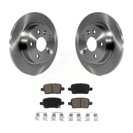 Rear Brake Rotor & Ceramic Pad Kit For Chevrolet Cruze With 268mm Diameter