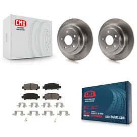 Rear Disc Brake Rotors And Ceramic Pads Kit For Subaru Forester Impreza