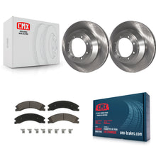 Load image into Gallery viewer, Rear Disc Brake Rotors And Ceramic Pads Kit For Ford E-450 Super Duty