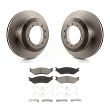 Load image into Gallery viewer, Rear Brake Rotor &amp; Ceramic Pad Kit For Ford F59 F-550 Super Duty F-450 F-53 F-59