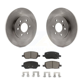 Rear Brake Rotors & Ceramic Pad Kit For Chevrolet Uplander Pontiac Montana Buick