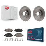 Rear Brake Rotors & Ceramic Pad Kit For Chevrolet Uplander Pontiac Montana Buick