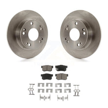 Charger l&#39;image dans la galerie, Rear Disc Brake Rotors And Ceramic Pads Kit For Honda Accord Acura TSX