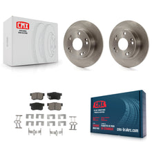 Charger l'image dans la galerie, Rear Disc Brake Rotors And Ceramic Pads Kit For Honda Accord Acura TSX