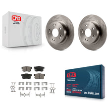 Load image into Gallery viewer, Rear Disc Brake Rotors And Ceramic Pads Kit For Honda Accord Acura ILX
