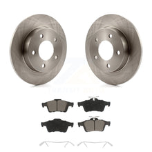 Charger l&#39;image dans la galerie, Rear Disc Brake Rotors And Ceramic Pads Kit For Mazda 3 Sport