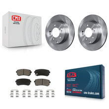 Charger l'image dans la galerie, Rear Disc Brake Rotors And Ceramic Pad Kit For Hyundai Sonata Tucson Kia Cadenza