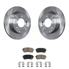 Charger l&#39;image dans la galerie, Rear Disc Brake Rotors And Ceramic Pads Kit For Hyundai Sonata Kia Optima