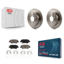 Rear Disc Brake Rotors And Ceramic Pads Kit For Hyundai Tucson Kia Sportage
