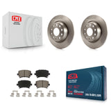 Rear Brake Rotors Ceramic Pad Kit For Volkswagen Tiguan CC Jetta Audi Passat GTI