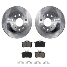 Charger l&#39;image dans la galerie, Rear Brake Rotor And Ceramic Pad Kit For Volkswagen Jetta Beetle Golf SportWagen