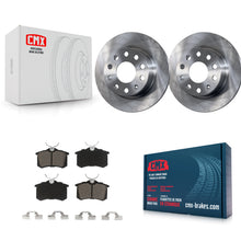 Load image into Gallery viewer, Rear Brake Rotor And Ceramic Pad Kit For Volkswagen Jetta Beetle Golf SportWagen