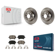 Load image into Gallery viewer, Rear Brake Rotor And Ceramic Pad Kit For Volkswagen Jetta Passat GTI Eos Audi A3