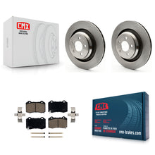 Load image into Gallery viewer, Rear Disc Brake Rotors Ceramic Pad Kit For Dodge Charger Chrysler 300 Challenger