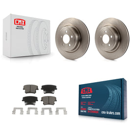 Rear Disc Brake Rotors And Ceramic Pads Kit For Dodge Charger Magnum