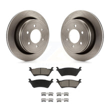 Load image into Gallery viewer, Rear Disc Brake Rotors And Ceramic Pads Kit For Ford F-150