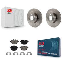 Charger l'image dans la galerie, Rear Disc Brake Rotors And Ceramic Pads Kit For BMW X3 X4