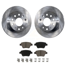 Charger l&#39;image dans la galerie, Rear Disc Brake Rotors And Ceramic Pads Kit For Volkswagen Beetle GTI Eos