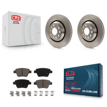 Charger l'image dans la galerie, Rear Brake Rotor Ceramic Pad Kit For 13 Volkswagen GTI With 310mm Diameter