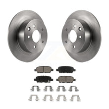 Load image into Gallery viewer, Rear Disc Brake Rotors And Ceramic Pads Kit For Nissan Altima Sentra Maxima Juke