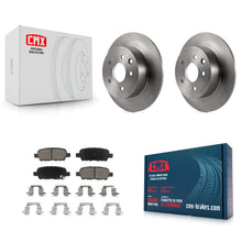 Load image into Gallery viewer, Rear Disc Brake Rotors And Ceramic Pads Kit For Nissan Altima Sentra Maxima Juke