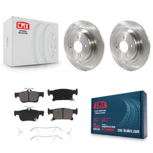 Load image into Gallery viewer, Rear Brake Rotors &amp; Ceramic Pad Kit For Buick Envision With 315mm Diameter Rotor