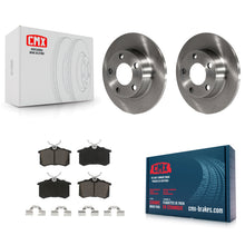Load image into Gallery viewer, Rear Disc Brake Rotors And Ceramic Pads Kit For Audi A6 Quattro Allroad